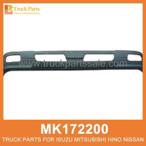 Front Bumper 11 inches width MK172200 MK547539 for Mitsubishi truck Parachoques delantero المصد الأمامي