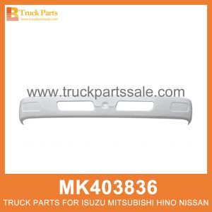 Front Bumper with Fog Lamp Hole MK403836 for Mitsubishi truck Parachoques delantero المصد الأمامي