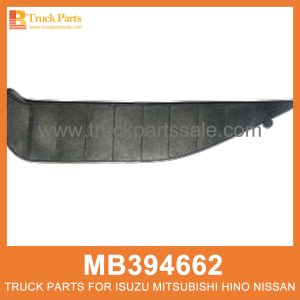 Garnish Outer Left Door MB394662 for Mitsubishi truck Decorar la puerta exterior izquierda مقبلات الباب الأيسر الخارجي