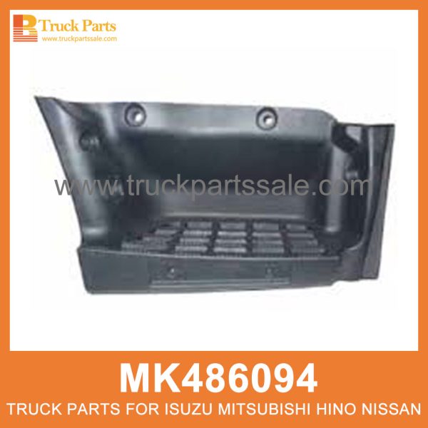 Garnish Right Foot Step MK486094 for Mitsubishi truck Decorar el paso del pie derecho مقبل خطوة القدم اليمنى