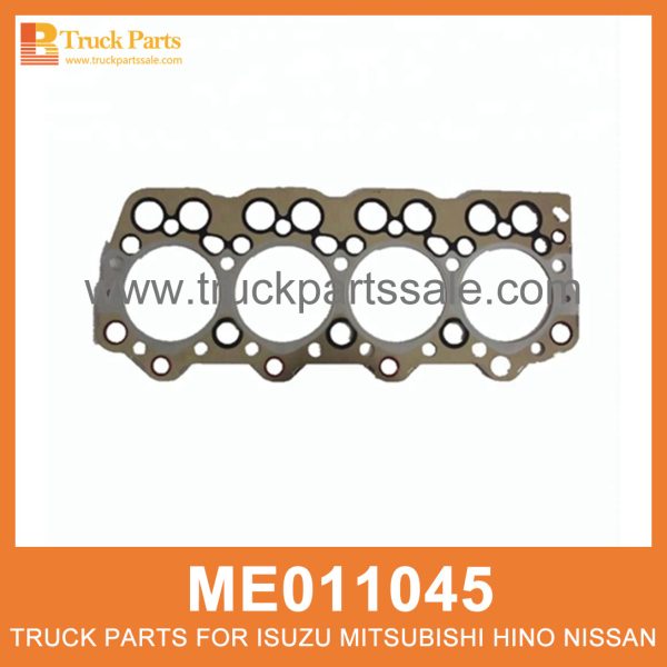 Gasket Cylinder Head ME011045 ME013326 for Mitsubishi truck Culata Junta رأس أسطوانة الحشية