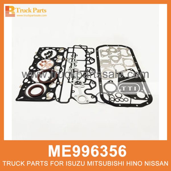 Gasket Set Engine Overhaul ME996356 ME997323 ME997273 for Mitsubishi truck Revisión del motor de la junta مجموعة محرك مجموعة الحشية