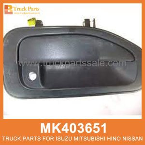 Handle Outer Right Door MK403651 for Mitsubishi truck Manejar la puerta exterior derecha التعامل مع الباب الأيمن الخارجي