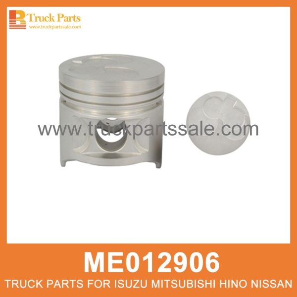 Piston Set 100mm bore set of 4 pcs ME012906 ME012160 ME012131 ME012145 for Mitsubishi truck Set de pistón مجموعة المكبس