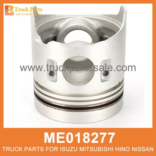 Piston Set 104mm bore set of 4 pcs ME018277 ME012928 for Mitsubishi truck Set de pistón مجموعة المكبس