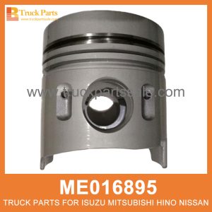 Piston Set 108mm bore set of 4 pcs ME016895 ME014287 for Mitsubishi truck Set de pistón مجموعة المكبس