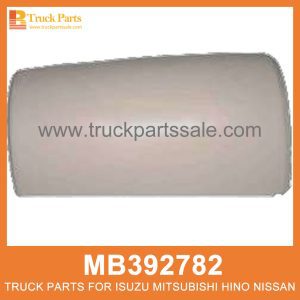 Plastic Corner Left Front Panel MB392782 MB392780 for Mitsubishi truck Panel frontal de plástico en la esquina izquierda اللوحة الأمامية اليسرى الزاوية البلاستيكية