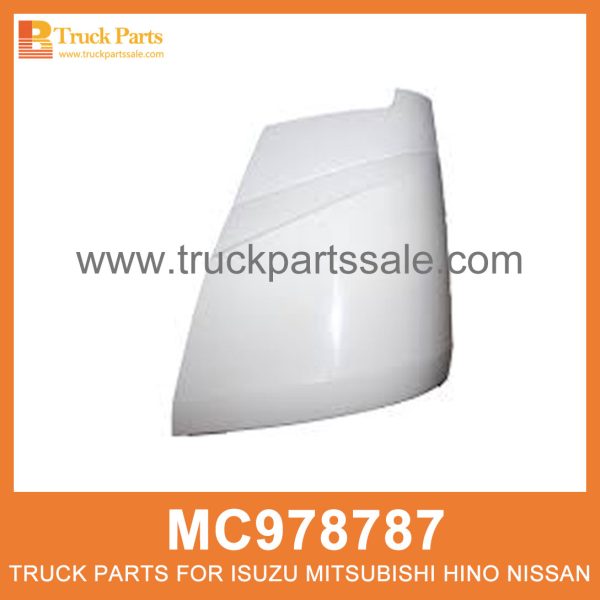 Plastic Corner Left Front Panel MC978787 for Mitsubishi truck Panel frontal de plástico en la esquina izquierda اللوحة الأمامية اليسرى الزاوية البلاستيكية