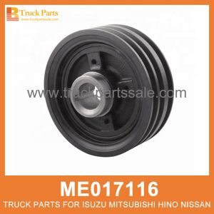 Pulley Crankshaft ME017116 ME012359 for Mitsubishi truck Cigüeñal بكرة العمود المرفقي