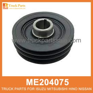 Pulley Crankshaft ME204075 for Mitsubishi truck Cigüeñal بكرة العمود المرفقي