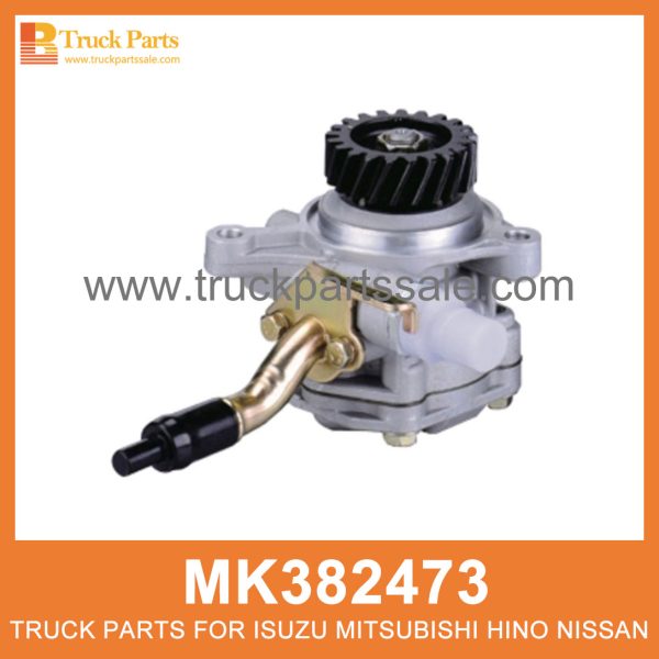 Pump Power Steering MK382473 for Mitsubishi truck Puñetazo ضخ السلطة التوجيه