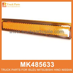 Reflector Left Footstep MK485633 214-2907L for Mitsubishi truck Pasos del reflector izquierdo عاكس اليسار