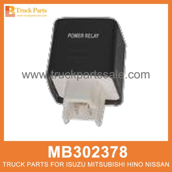 Relay Power Lighting 3 Pin 12V MB302378 for Mitsubishi truck Iluminación de potencia de relé ترحيل إضاءة الطاقة