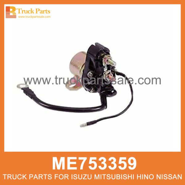 Relay Starter Motor 24V ME753359 for Mitsubishi truck Motor de arranque de relé ترحيل المحرك بداية