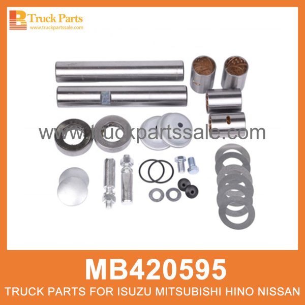 Repair Kit King Pin MB420595 MC993611 KP547 KP551 for Mitsubishi truck Kit de reparación King Pin إصلاح طقم كينغ دبوس