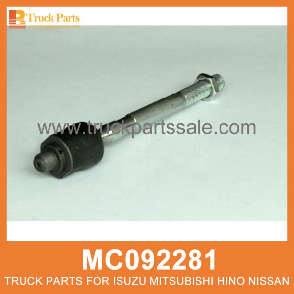 Rod Set Steering Rack 285mm Length set of 2 pcs MC092281 for Mitsubishi truck Rejilla مجموعة توجيه رف التوجيه