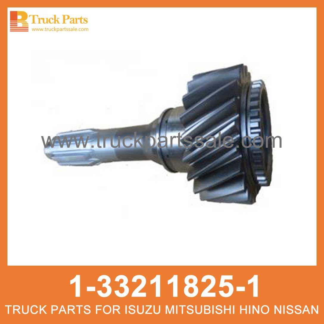 Truck Parts | SHAFT TOP GEAR TRANS 1-33211825-1 1332118251 1-33211-825-1  for ISUZU CYZ51K 6WF1