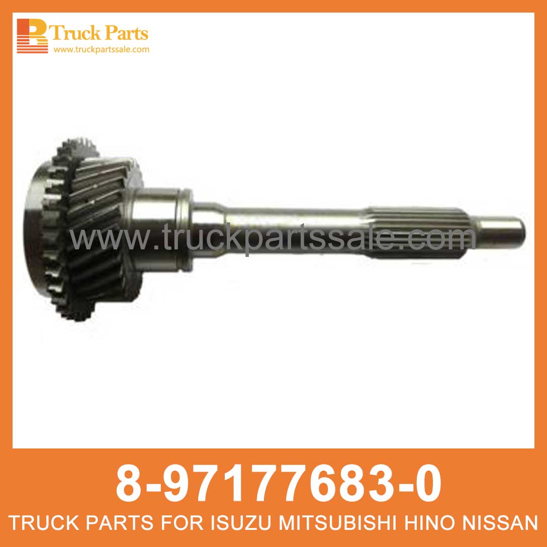 Truck Parts | SHAFT TOP GEAR TRANS 8-97177683-0 8971776830 8-97177-683-0  for ISUZU MSB5M