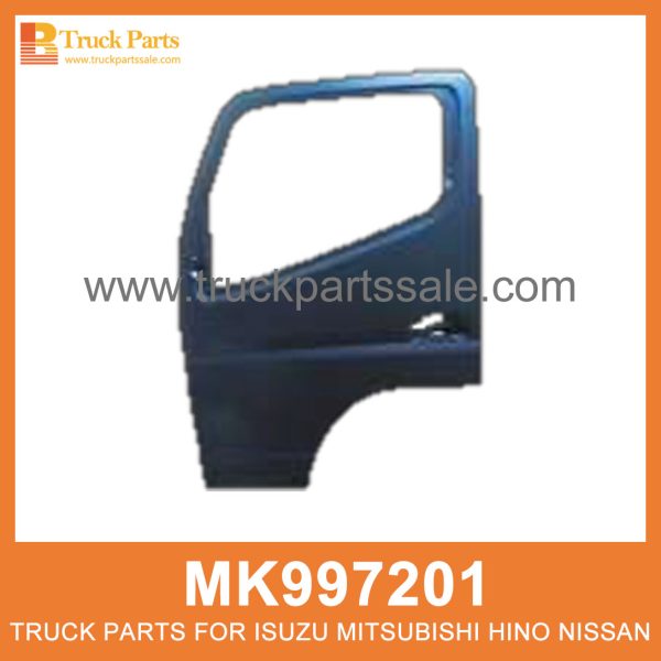 Shell Left Door without Mirror Hole MK997201 for Mitsubishi truck Concha puerta izquierda الباب اليسرى