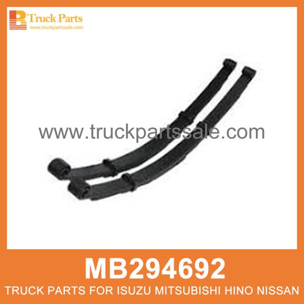 Spring Assembly Front Suspension MB294519 MB294692 for Mitsubishi truck Suspensión delantera del ensamblaje de resorte التعليق الأمامي لمجموعة الربيع