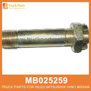 Stud Pin Front Shockabsorber MB025259 for Mitsubishi truck Perno de choque de choque frontal مسمار الدبوس الأمامي