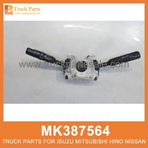 Switch Light Wiper Combination MK387564 MK387011 for Mitsubishi truck Combinación de limpiaparabrisas de luz تبديل مجموعة ماسحة الضوء