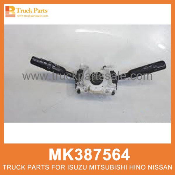 Switch Light Wiper Combination MK387564 MK387011 for Mitsubishi truck Combinación de limpiaparabrisas de luz تبديل مجموعة ماسحة الضوء