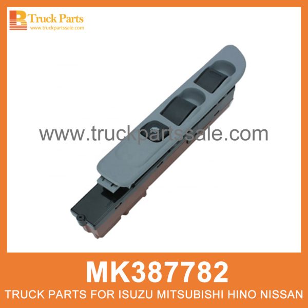 Switch Window Winder Left Door 24V MK387782 MK387780 for Mitsubishi truck Ventajero de interruptor de la puerta izquierda تبديل نافذة ويندر الباب الأيسر