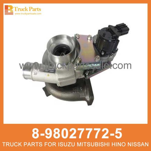 TURBOCHARGER ASM 8-98027772-5 8980277725 8-98027-772-5 for ISUZU 4HK1 Turbocompresor ASM الشاحن التوربيني ASM