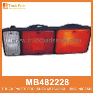 Tail Lamp MB482228 MB482229 214-1903 for Mitsubishi truck Lámpara trasera مصباح الذيل