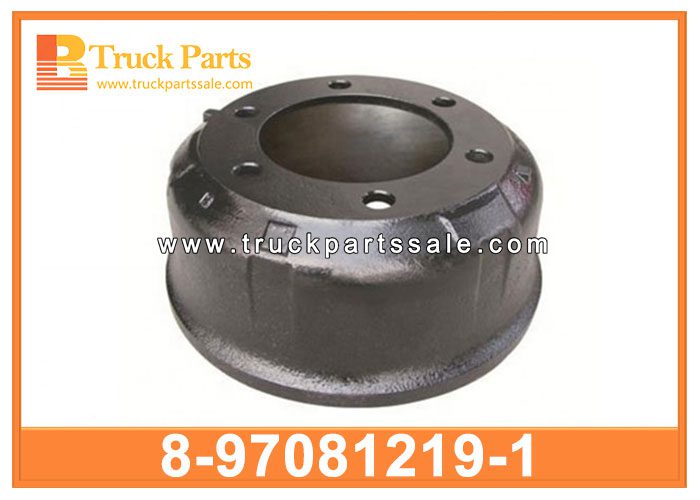 Truck Parts | 8 holes front truck brake drum 8-97081219-1 8970812191 8 ...