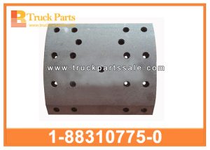 Brake Pad 1-88310775-0 1883107750 1-88310-775-0 for ISUZU CYZ CYH 6WF1 Pastilla de freno وسادة الفرامل