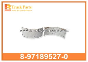 Brake Pads 8-97189527-0 8971895270 8-97189-527-0 for ISUZU CYH06 CYZ06 Pastillas de freno دواسات الفرامل