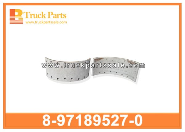 Brake Pads 8-97189527-0 8971895270 8-97189-527-0 for ISUZU CYH06 CYZ06 Pastillas de freno دواسات الفرامل