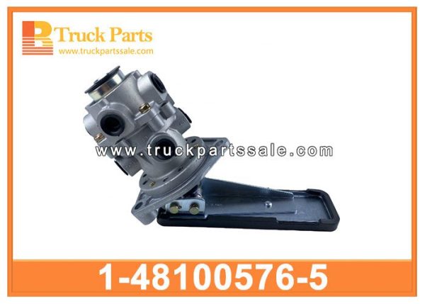 Brake Valve 1-48100576-5 1-48100833-0 1-48100611-1 1-48100841-0 1-48100709-2 for ISUZU CVR Válvula de freno صمام الفرامل