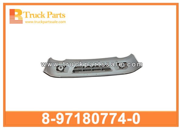 Bumper With Down Rake 8-97180774-0 8971807740 8-97180-774-0 for ISUZU BD07 Parachoques con rastrillo المصد مع أسفل أشعل النار