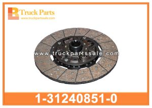 CLUTCH DISC 380 1-31240851-0 1312408510 1-31240-851-0 for ISUZU Disco de embrague قرص القابض