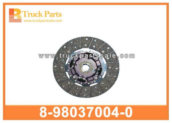 CLUTCH DISC 8-98037004-0 8980370040 8-98037-004-0 for ISUZU NKR 4JJ1 Disco de embrague قرص القابض