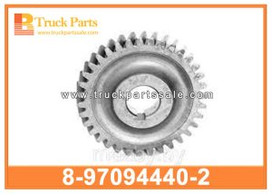 Camshaft Gear 8-97094440-2 8970944402 8-97094-440-2 for ISUZU NPR FRR FTR FSR FVR HITACHI EX300 6HE1 6HH1 4HF1 4HE1T 6HK1T Engranaje del árbol de levas معدات عمود الحدبات