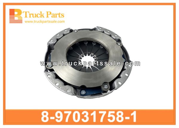 Clutch Pressure Plate Assembly 8-97031758-1 8970317581 8-97031-758-1 for ISUZU NPR 4BG1 4BD1 Conjunto de placa de presión del embrague مجموعة لوحة ضغط القابض