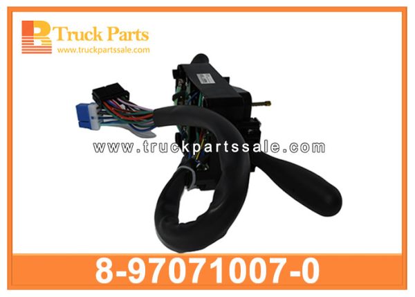 Combination Light Switch 8-97071007-0 8970710070 8-97071-007-0 for ISUZU 100P Interruptor de luz combinado مزيج مفتاح الضوء