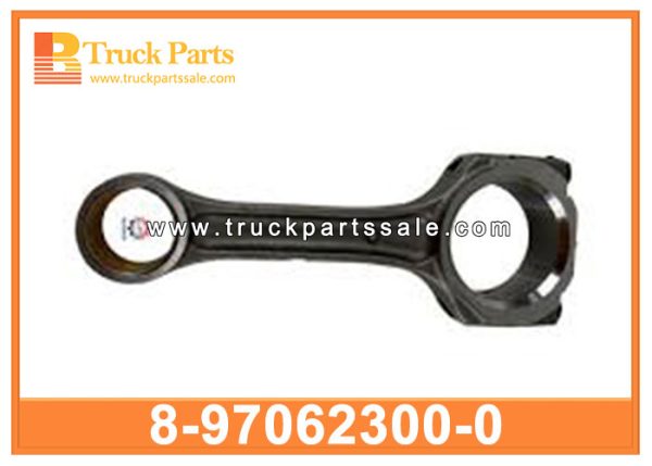 Connecting rod asm Conn rod 8-97062300-0 8970623000 8-97062-300-0 for ISUZU 4JG2 4JG1 Varilla de conexión ASM Conn Bind توصيل قضيب Conn Rod