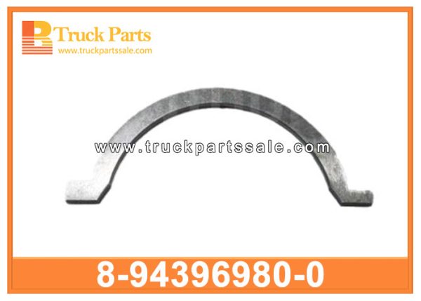 Crankshaft Thrust Washer 8-94396980-0 8943969800 8-94396-980-0 for ISUZU NPR 4HG1 4HF1 FTR FRR FSR 6HE1 6HH1 Arandela de empuje del cigüeñal غسالة العمود المرفقي