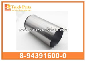 Cylinder Block Liner or Sleeve 8-94391600-0 8943916000 8-94391-600-0 for ISUZU FVR 6HE1 FORWARD truck Revestimiento o manga de bloque de cilindro بطانة كتلة الأسطوانة أو الأكمام