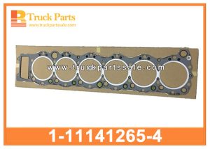 Cylinder Head Gasket 1-11141265-4 1111412654 1-11141-265-4 for ISUZU CXZ EXR 6WF1 6WG1 tractor truck Junta de culata حشية رأس الأسطوانة