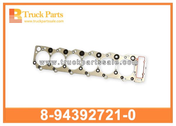 Cylinder Head Gasket 8-94392721-0 8943927210 8-94392-721-0 for ISUZU FVZ 6HK1 Junta de culata حشية رأس الأسطوانة