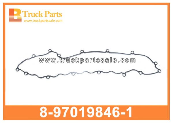 Cylinder Head To Valve Cover Gasket 8-97019846-1 8970198461 8-97019-846-1 for ISUZU NPR NKR 4HG1 4HF1 Junta de cubierta de cabeza a válvula de cabeza a válvula رأس الأسطوانة إلى حشية غطاء الصمام