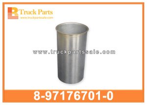 Cylinder Liner 8-97176701-0 8971767010 8-97176-701-0 for ISUZU NKR 4JG2 4JH1 600P Camisa de cilindro بطانة أسطوانة