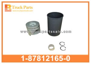 Cylinder Liner Kit 1-87812165-0 1878121650 1-87812-165-0 for ISUZU FVZ 6HK1 Kit de revestimiento de cilindro طقم بطانة الأسطوانة