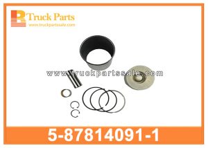 Cylinder Liner kit 5-87814091-1 5878140911 5-87814-091-1 for ISUZU 600P Kit de revestimiento de cilindro طقم بطانة الأسطوانة